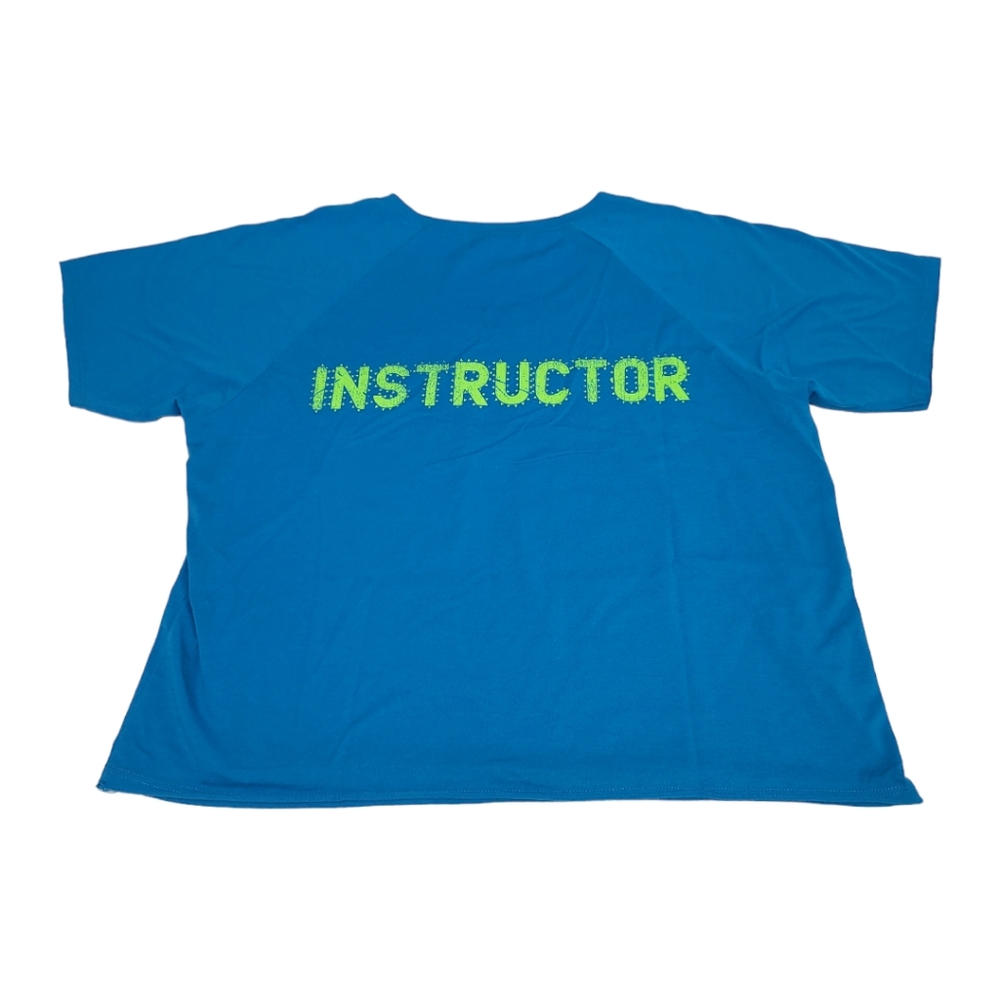 Instructor Raglan Crop Top - Picture 2 of 3